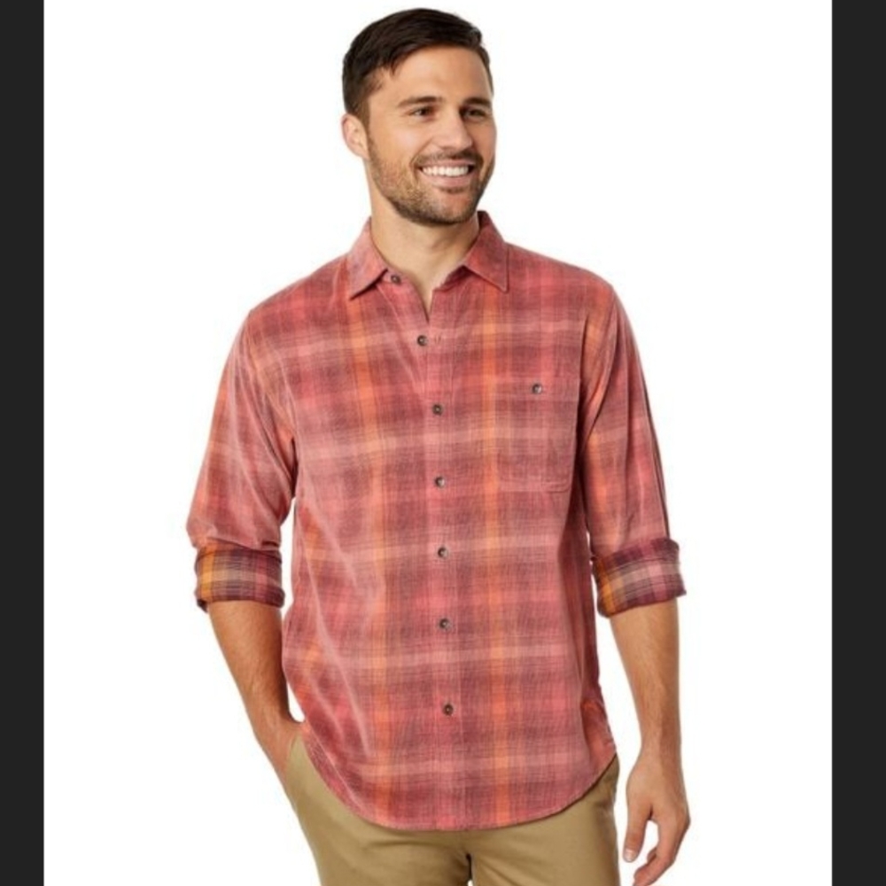 Men's Tommy Bahama Coastline Cord Shirt, XL
